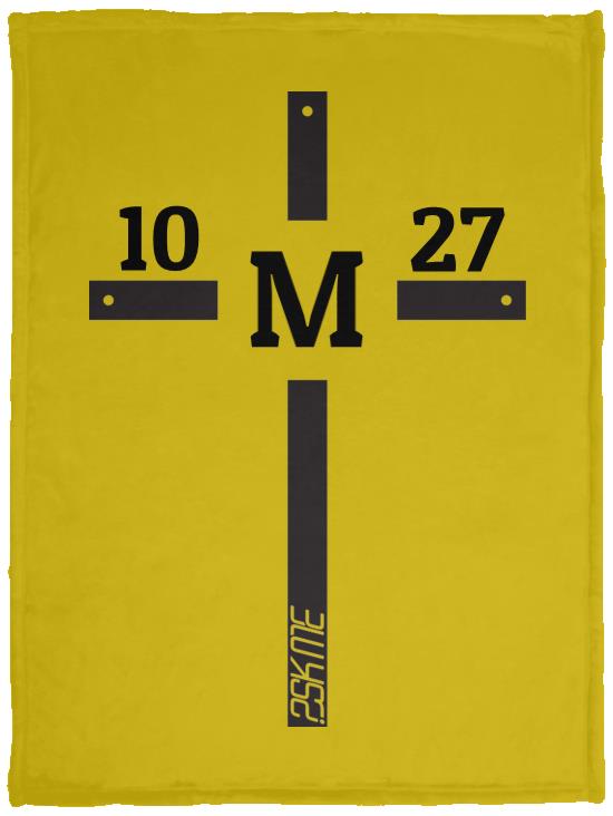 Custom Verse Plush Fleece Blanket | 30x40