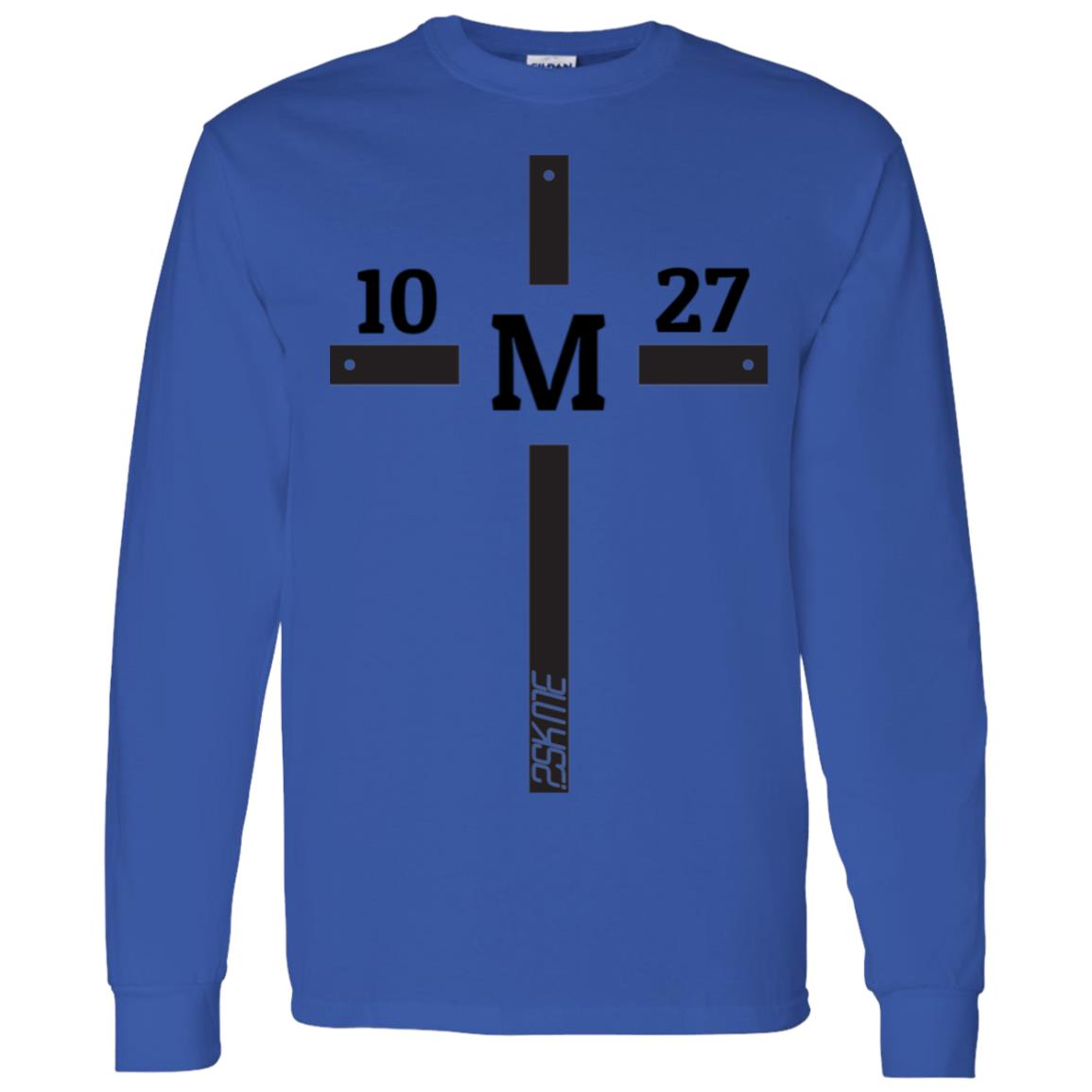 Men's | Custom Verse 100% Cotton Preshrunk Long Sleeve
