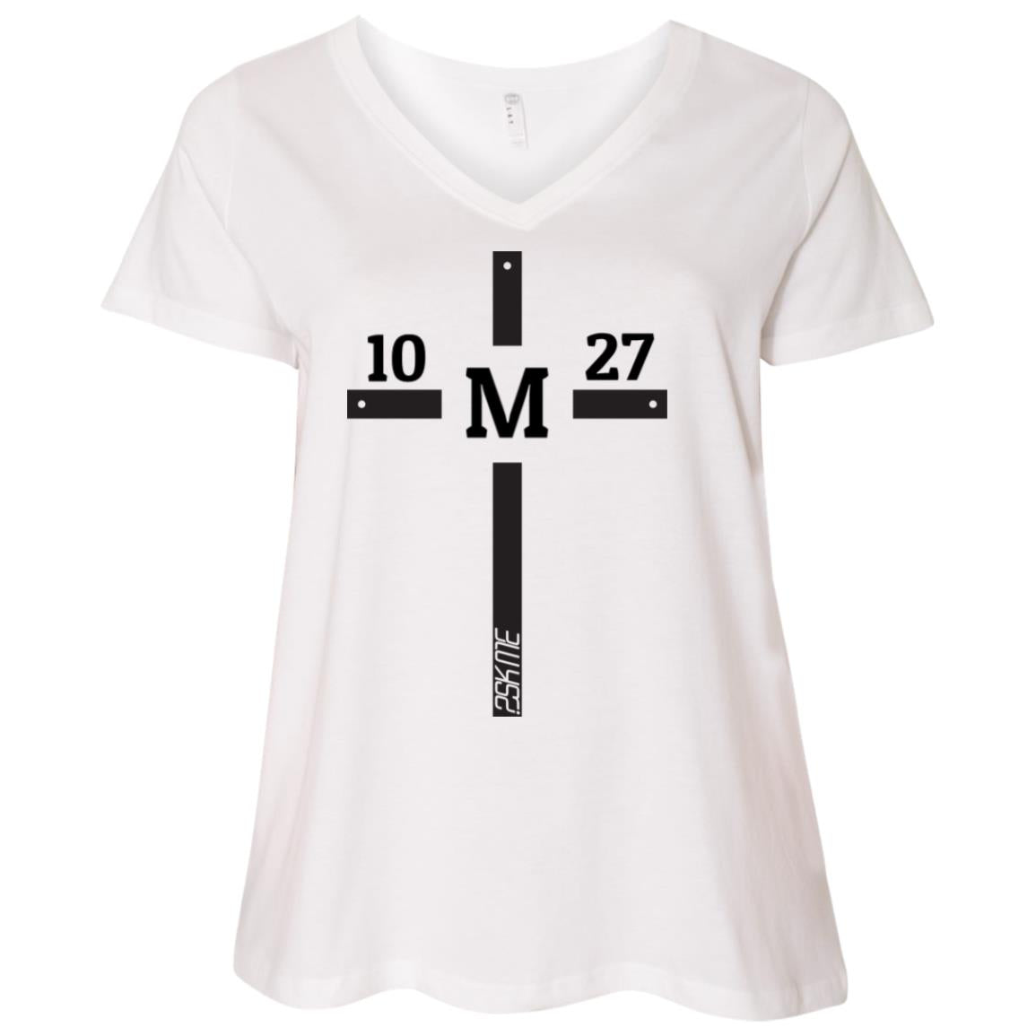 Women's | Custom Verse Curvy V-Neck Tee