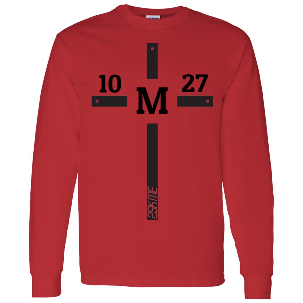 Men's | Custom Verse 100% Cotton Preshrunk Long Sleeve