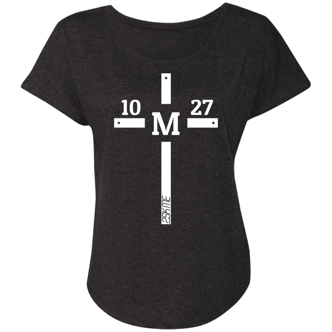 Women's | Custom Verse Tee | Tri-Blend Dolman Sleeve