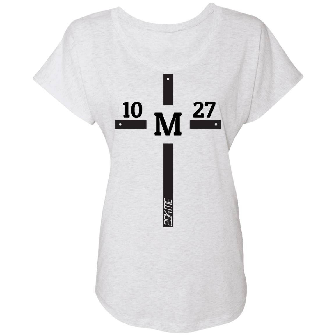 Women's | Custom Verse Tee | Tri-Blend Dolman Sleeve