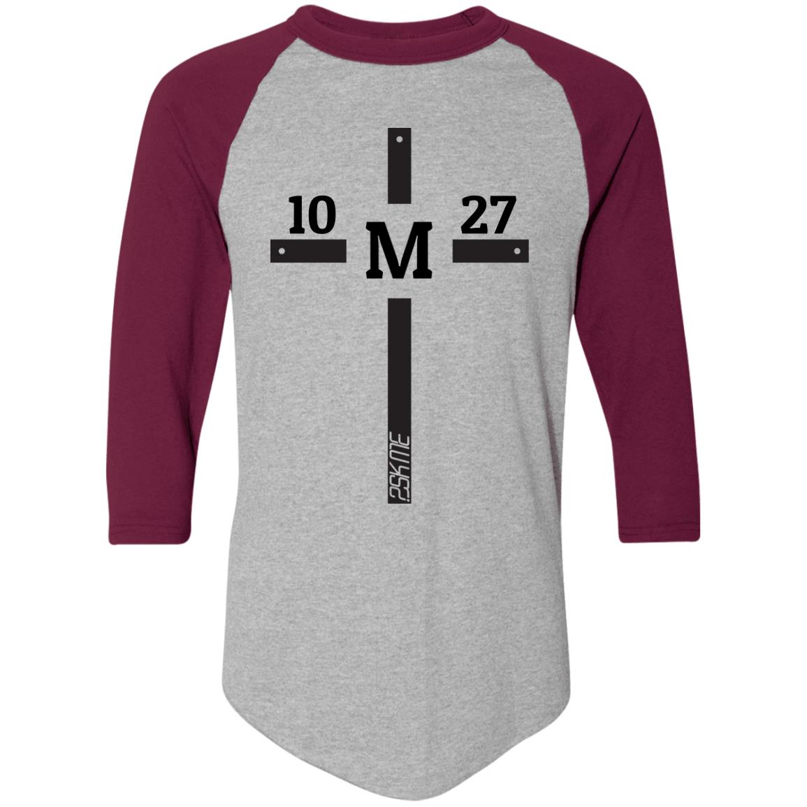 Men's | Multi-Color | Custom Verse Performance Tee | 3/4 Raglan Sleeve