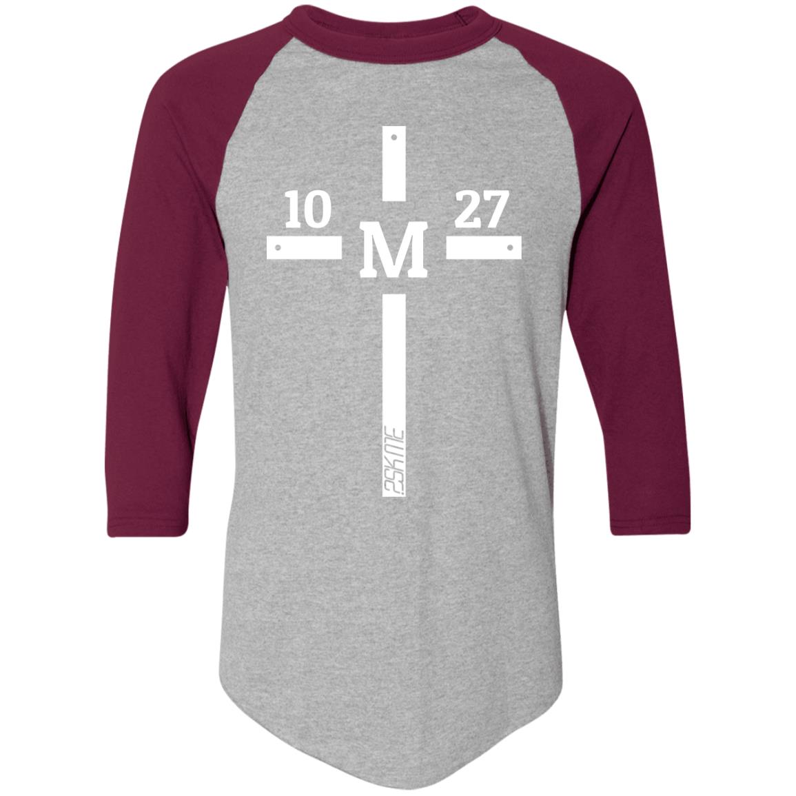 Men's | Multi-Color | Custom Verse Performance Tee | 3/4 Raglan Sleeve