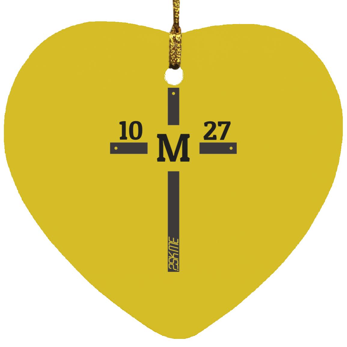 Custom Verse Ornament | Heart