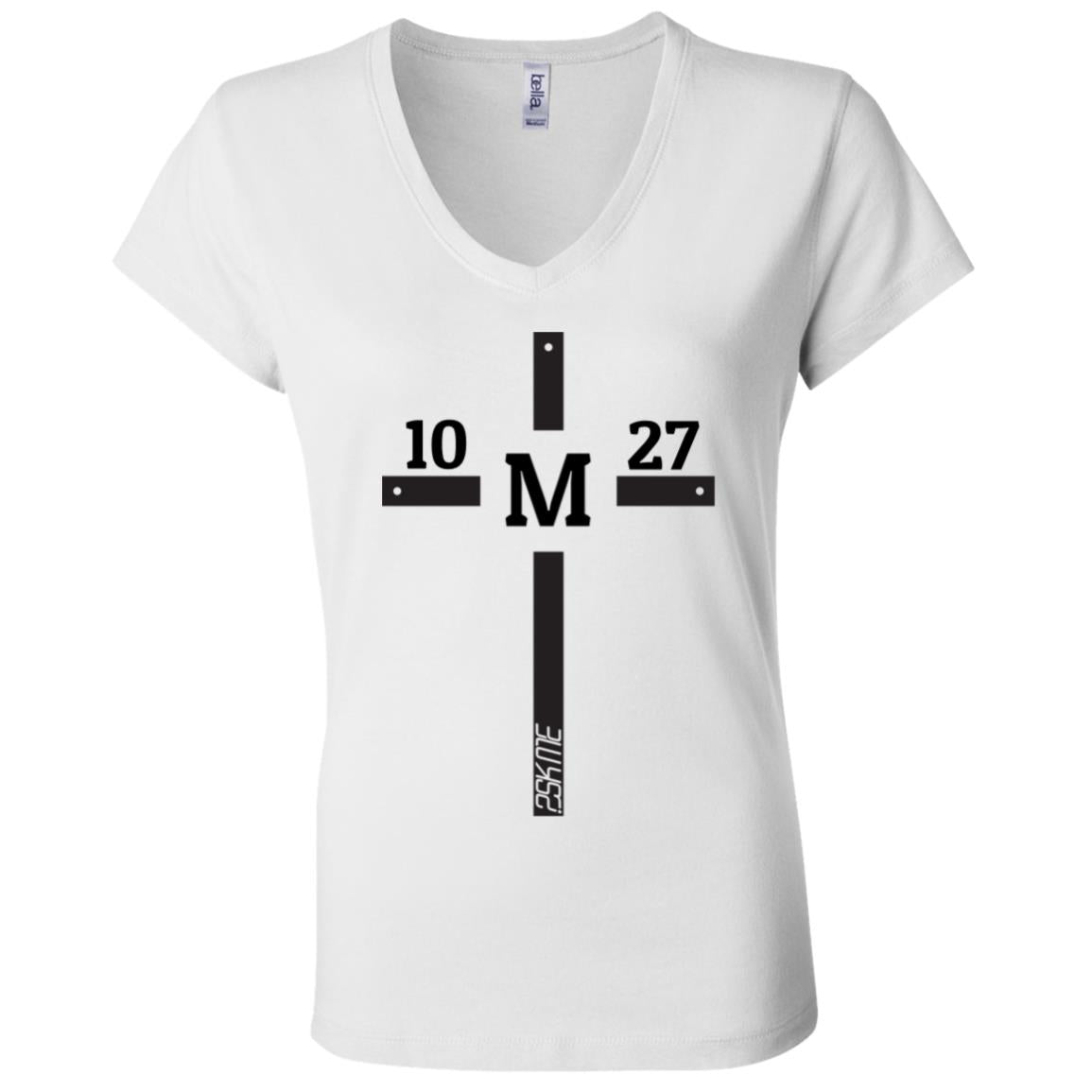 Women's | Custom Verse Tee | Jersey V-Neck