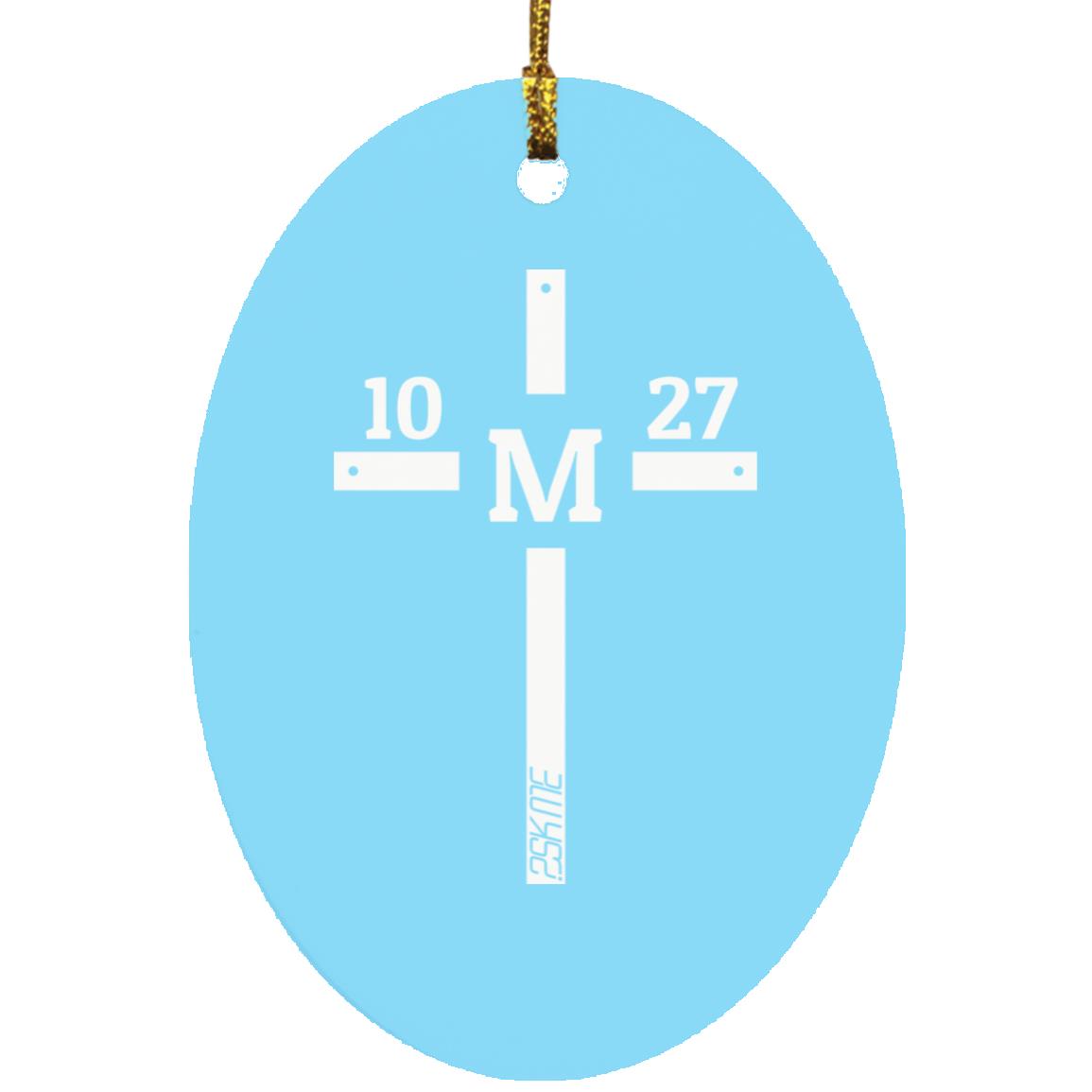 Custom Verse Ornament | Oval