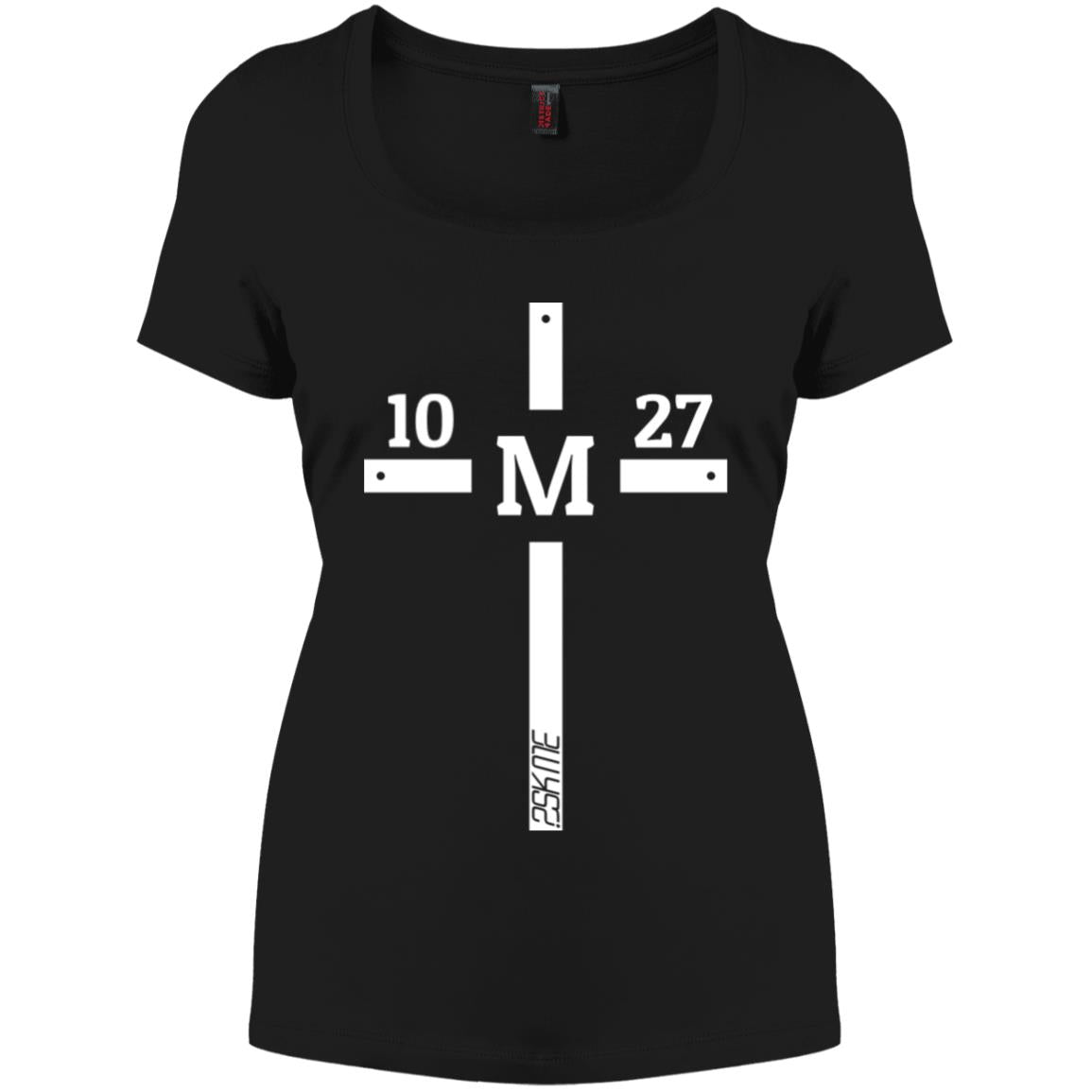 Women's | Custom Verse Scoop Neck Tee